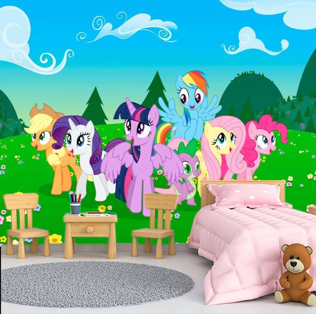 Фотообои в интерьере литтл пони  12-606 фото