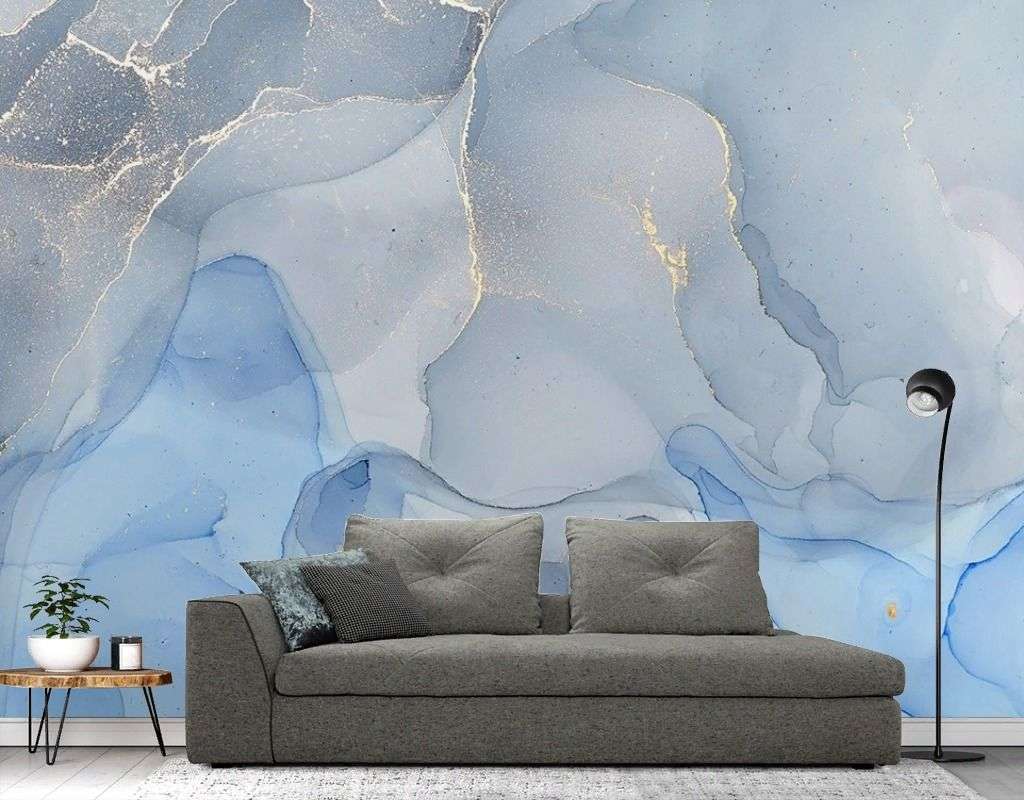 Фотообои в интерьере fluid art 13  9-1951 фото