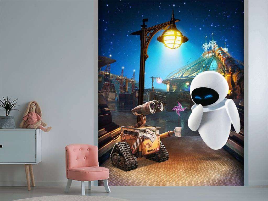 Фотообои в интерьере валли и ева  12-1090 фото