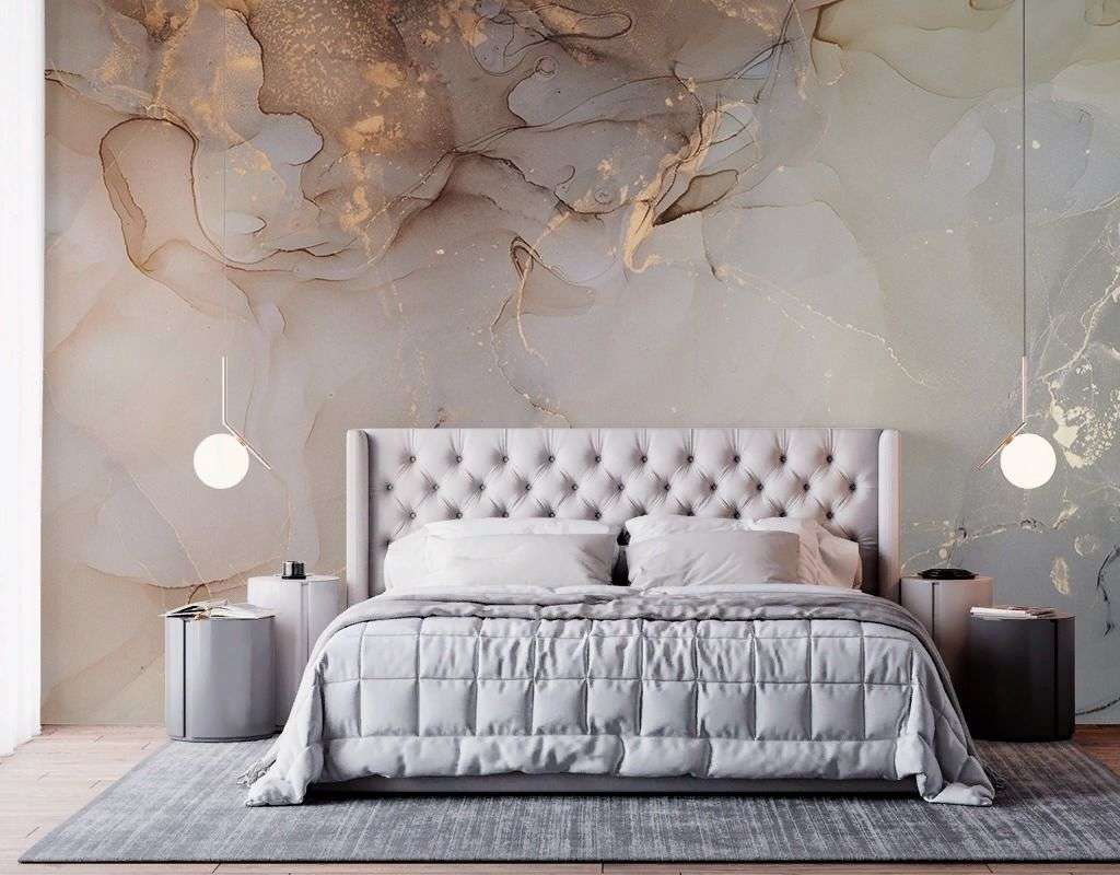 Фотообои в интерьере fluid art 03  9-1931 фото