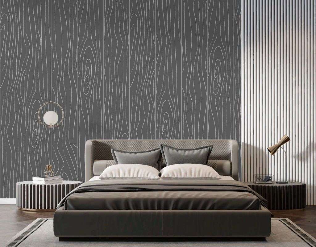 Фотообои в интерьере фон деревянный темный  9-1851 фото