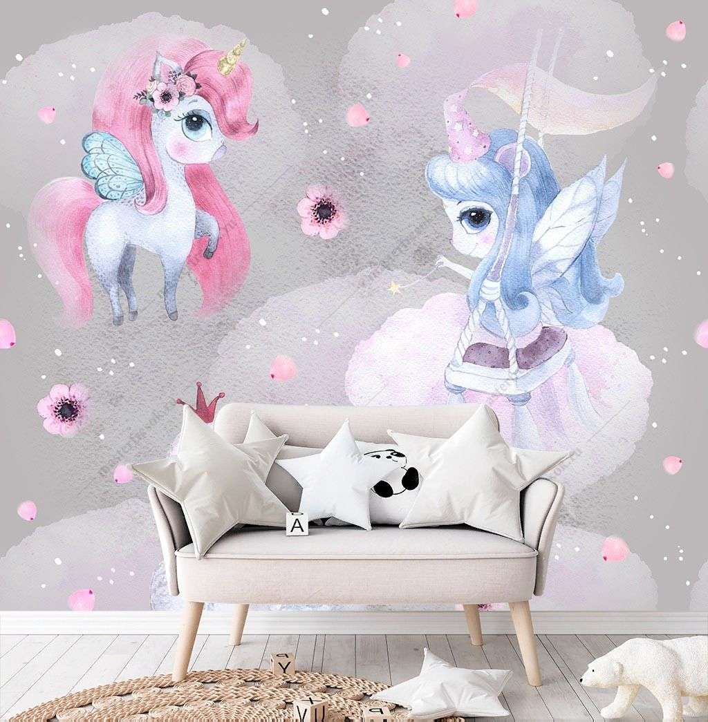 Фотообои в интерьере волшебное пони  12-1322 фото