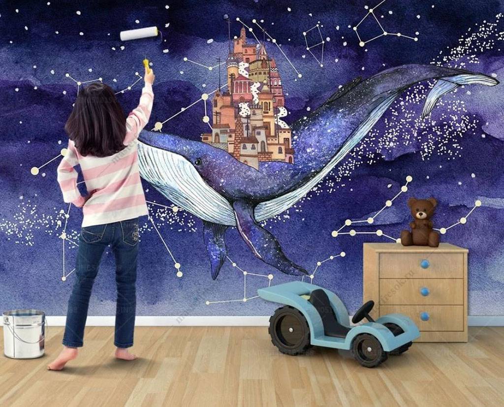 Фотообои Город на ките  16-033