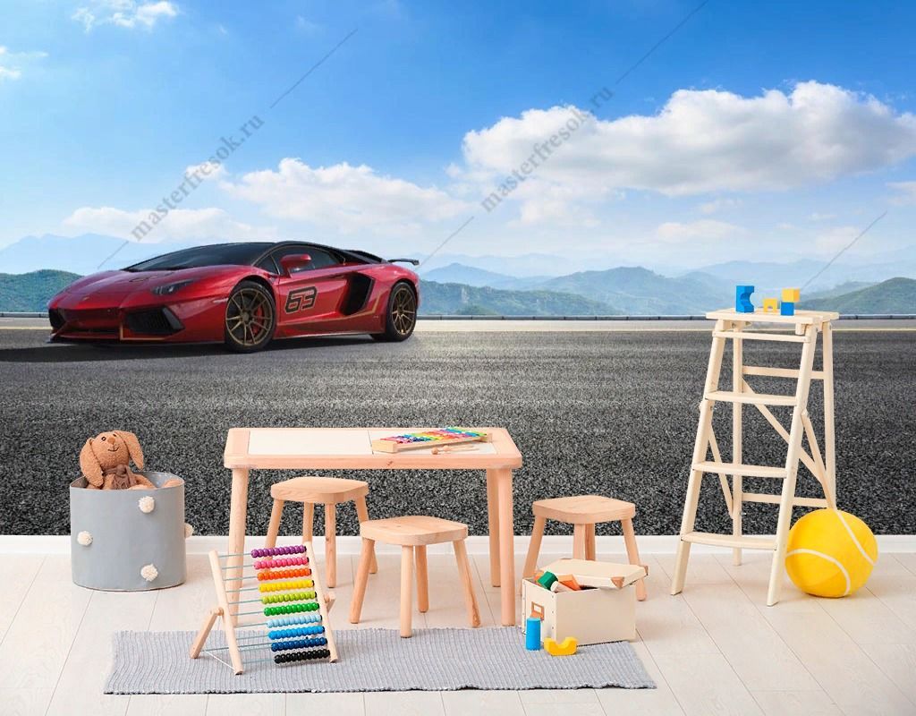 Фотообои Lamborghini  13-558