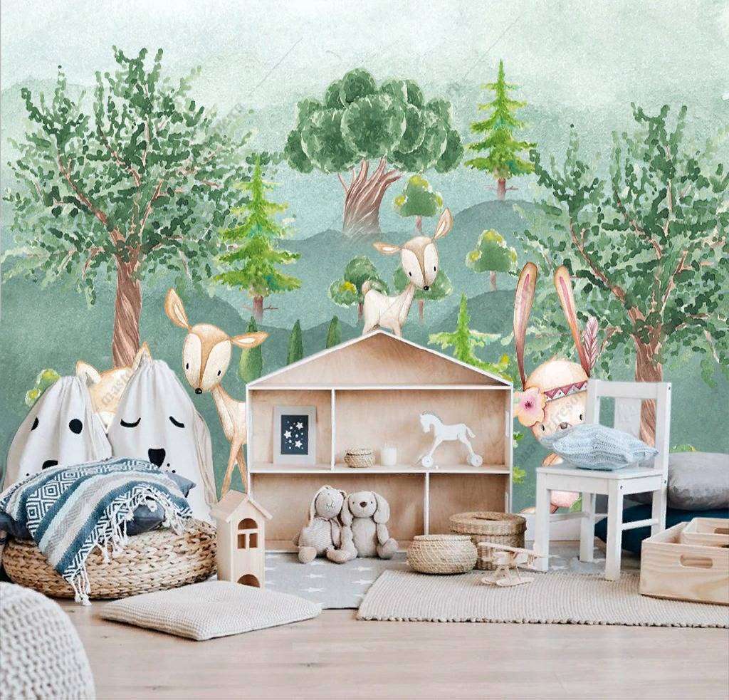 Фотообои Лес и звери  12-871