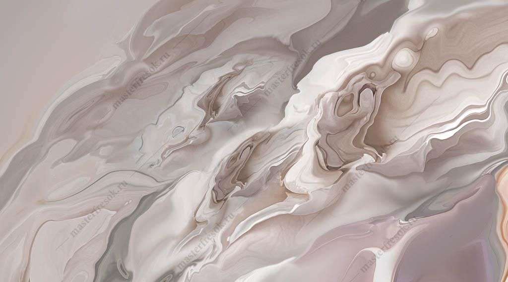 Фотообои в интерьере перламутровый фон  13-373 фото