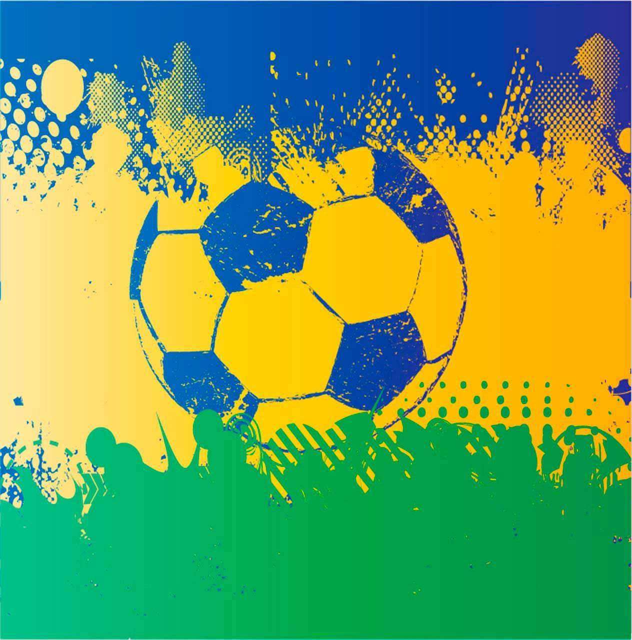 Фотообои в интерьере картинка мяча  12-542 фото