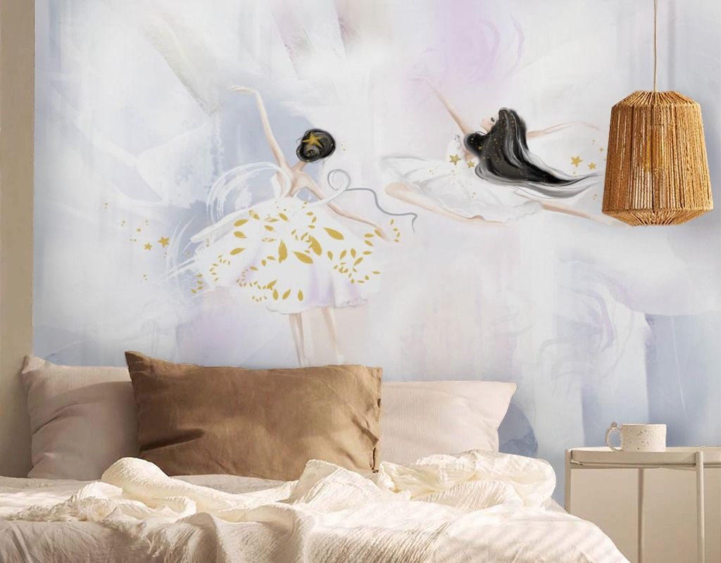Фотообои в спальню Две балерины   13-660