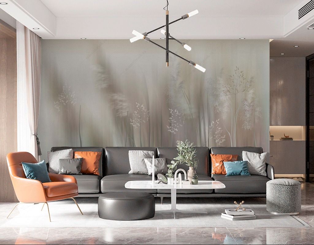 Фотообои Пампасная трава  13-514