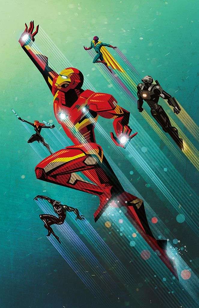 Фотообои в интерьере супергерои марвел  12-1035 фото