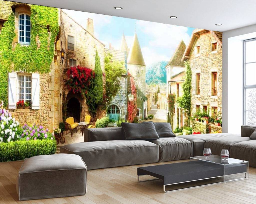 Фотообои Живописная итальянская улочка  17-0117