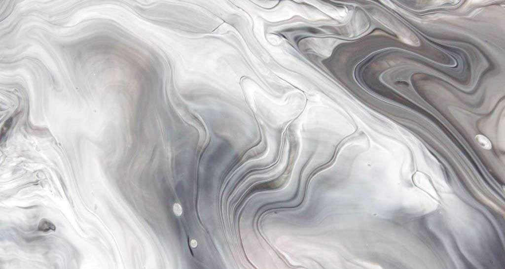 Фотообои в интерьере серый мрамор с разводами  9-1533 фото