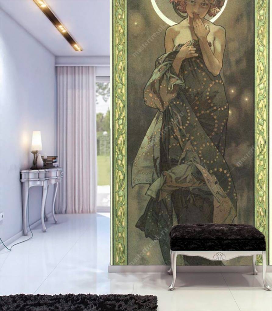 Фотообои Альфонс Мариа Муха – Луна  8-186