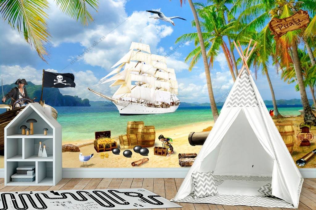 Фотообои Таинственный остров  12-907