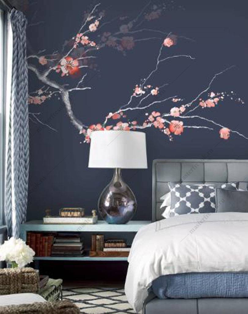 Фотообои Цветущая сакура  15-967