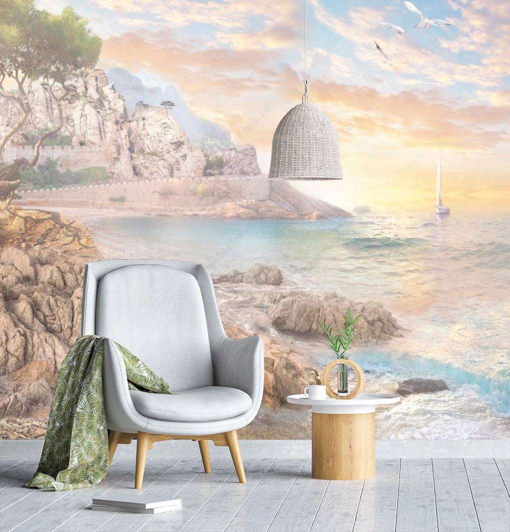 Фотообои в интерьере средиземноморье  13-299 фото