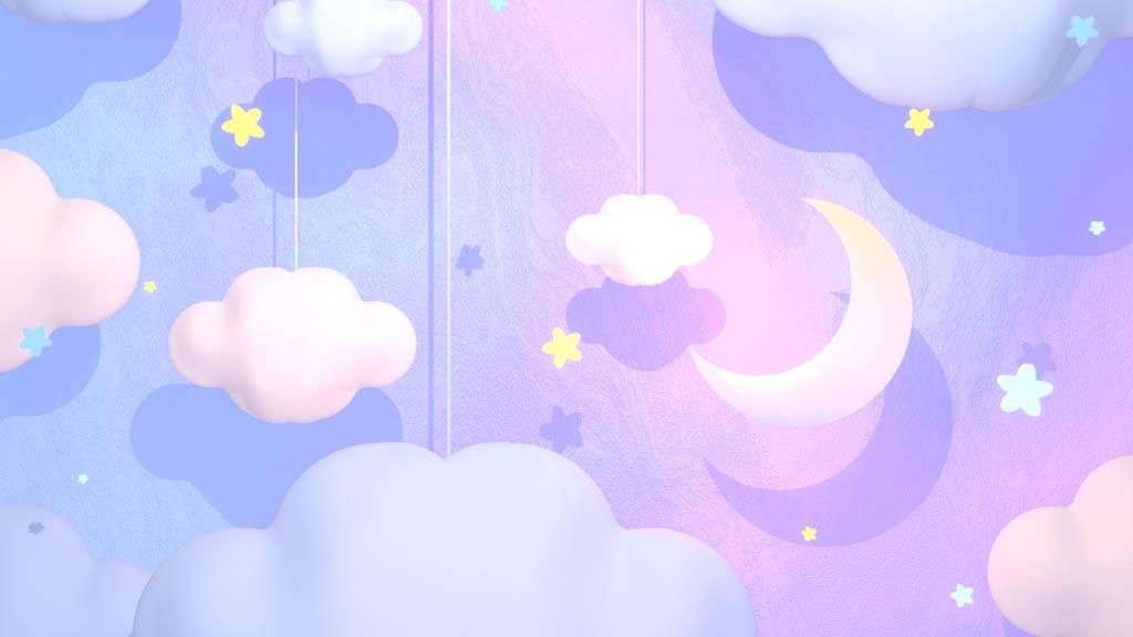 Фотообои в интерьере фон с облаками  12-1167 фото