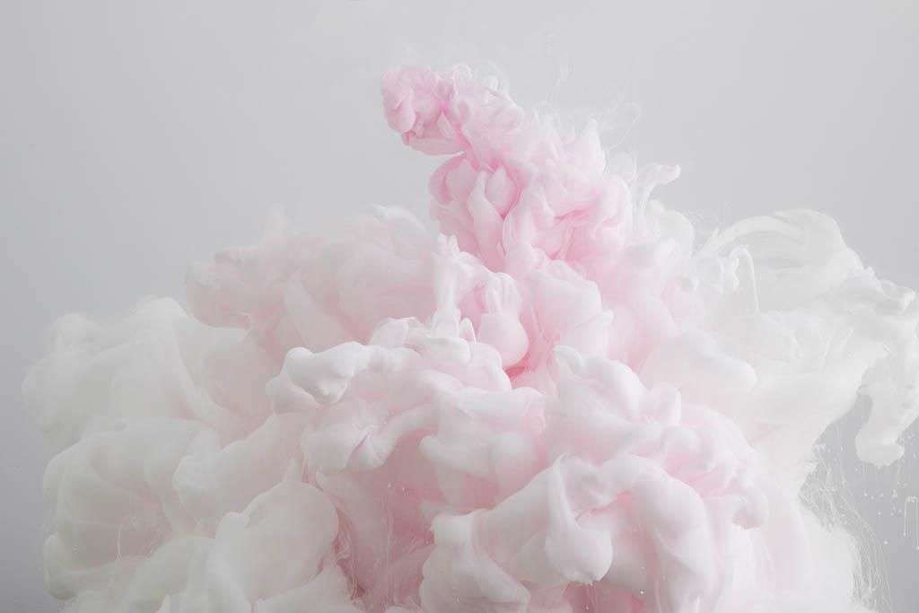 Фотообои в интерьере розовые краски  9-1149 фото