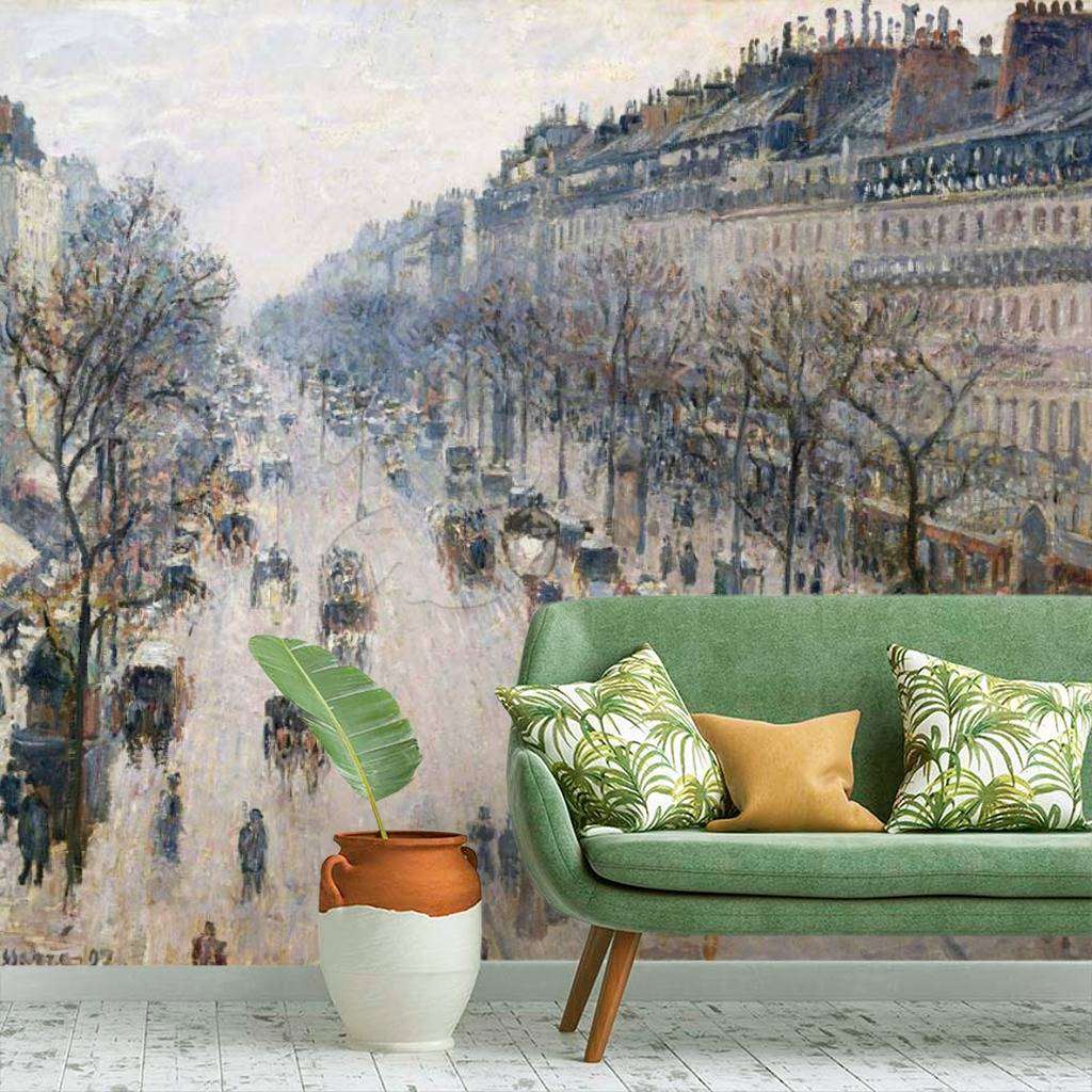 Фотообои Улица Парижа 19 век  9-714