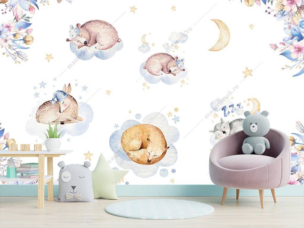 Фотообои Спящие животные  14-069