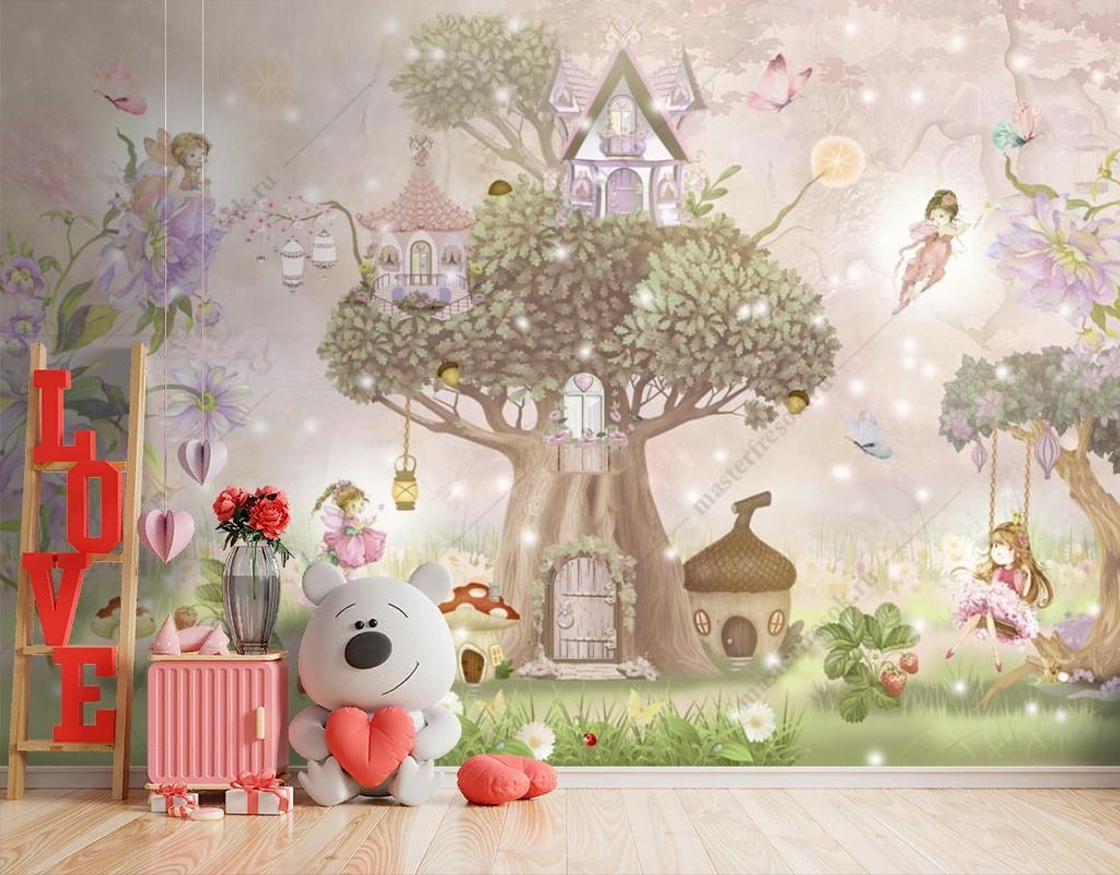 Фотообои Сказочное дерево  13-500