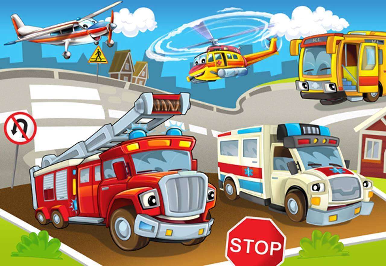 Фотообои в интерьере машины скорой помощи  12-095 фото