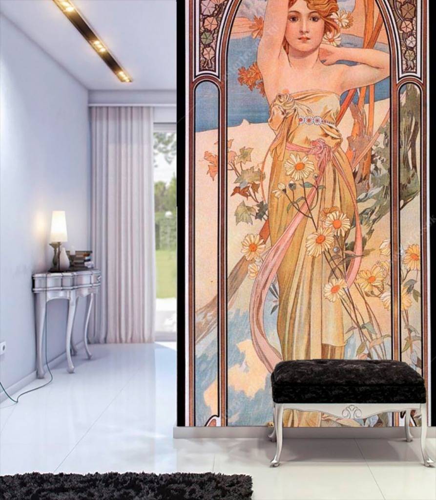 Фотообои Альфонс Мариа Муха – День  8-181