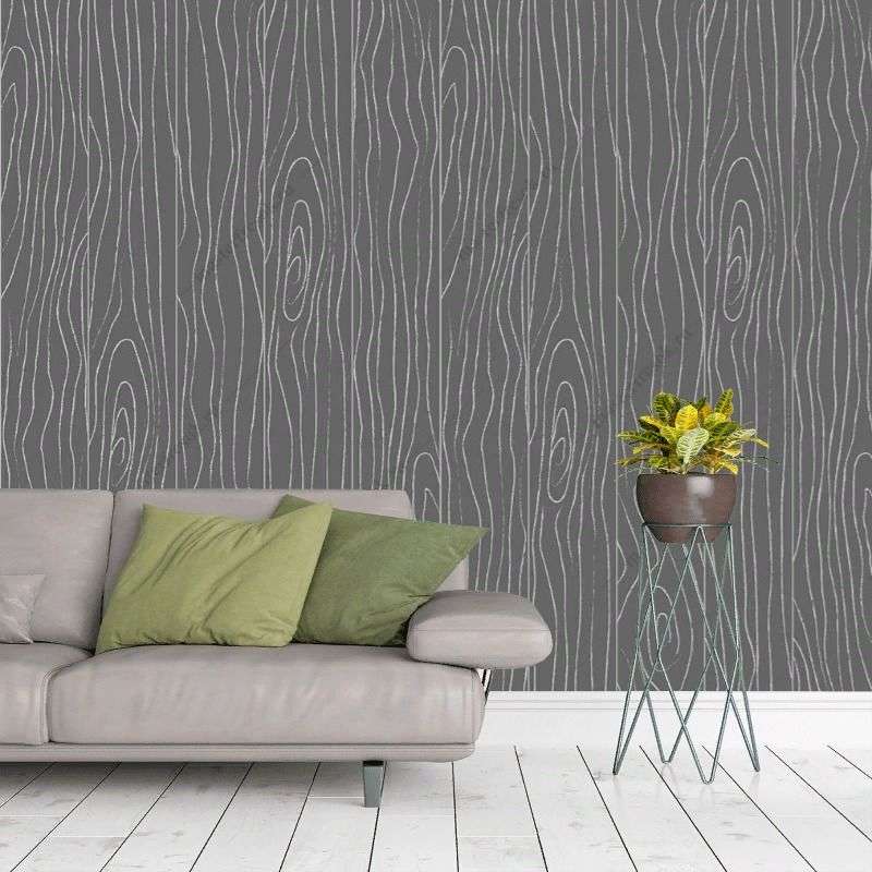 Фотообои в интерьере фон деревянный темный  9-1851 фото