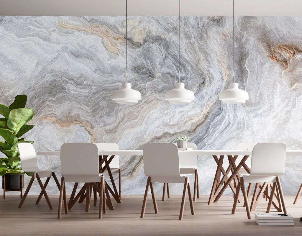 Фотообои в интерьере срез камня  9-1763 фото