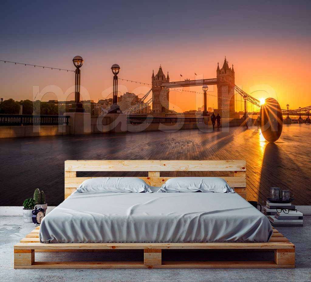 Фотообои в интерьере лондон романтичный  9-573 фото