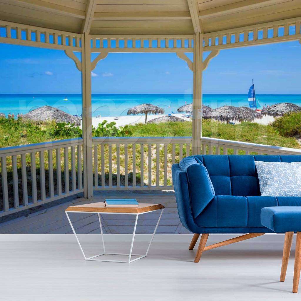 Фотообои Веранда с видом на море  4-363