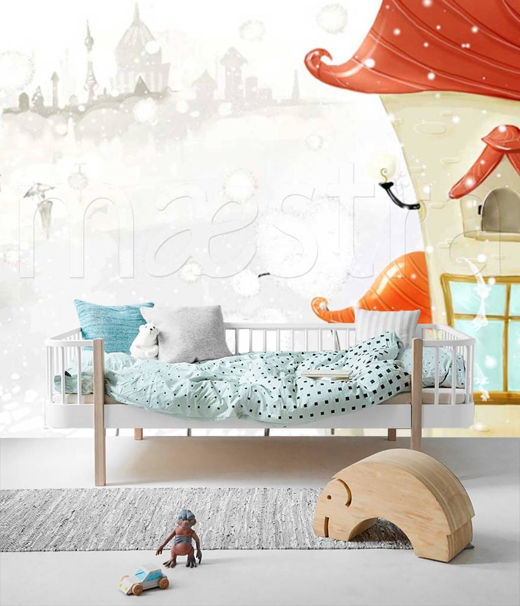 Фотообои Три домика  12-290