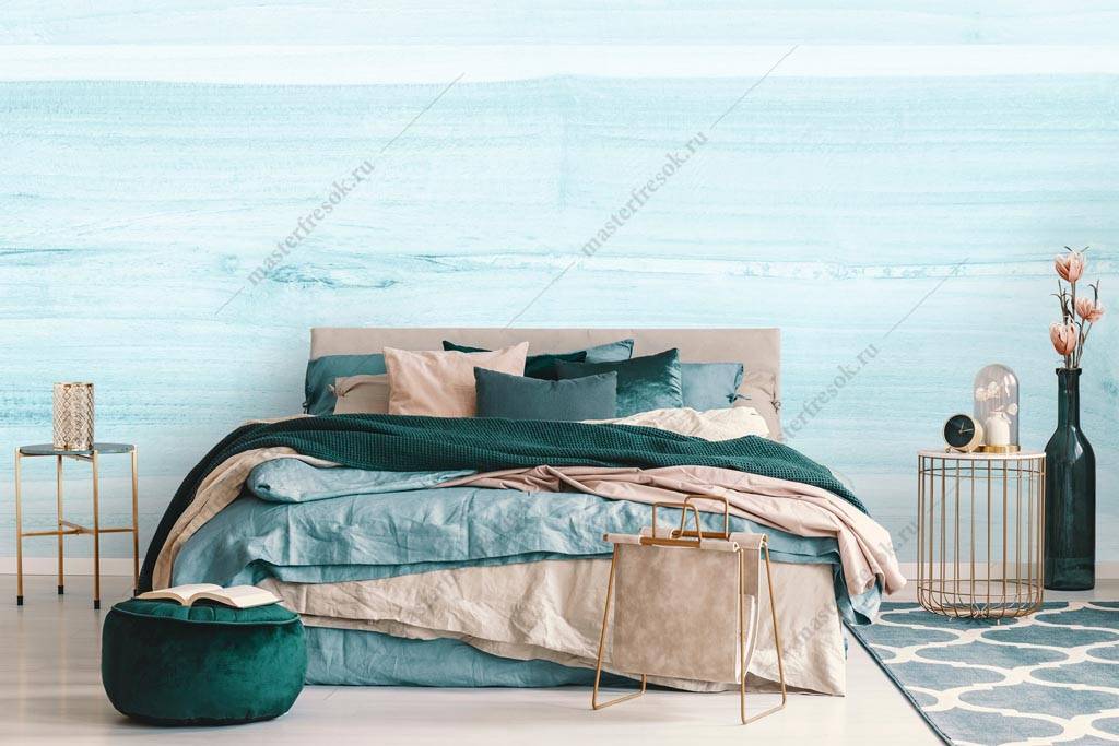 Фотообои Пастельно-голубой фон  9-1294