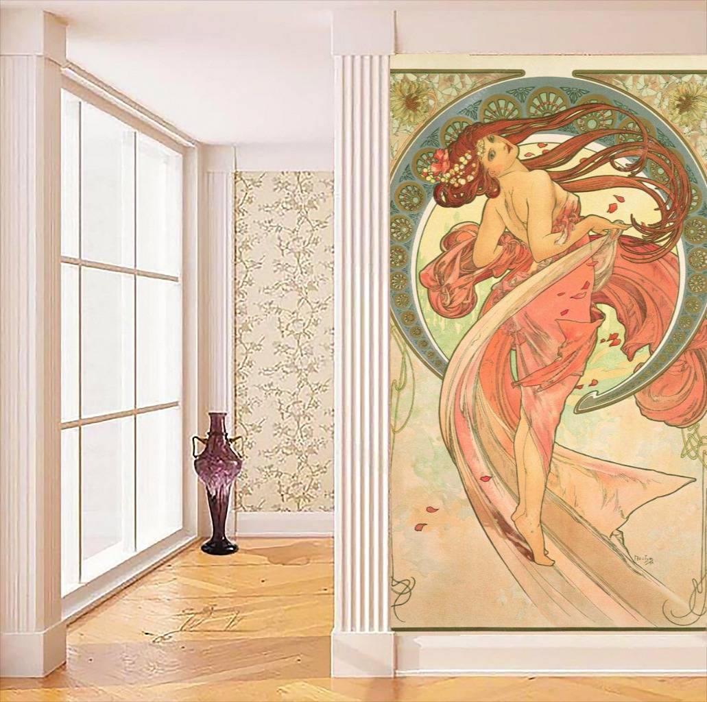 Фотообои Альфонс Мариа Муха – Танец  8-176