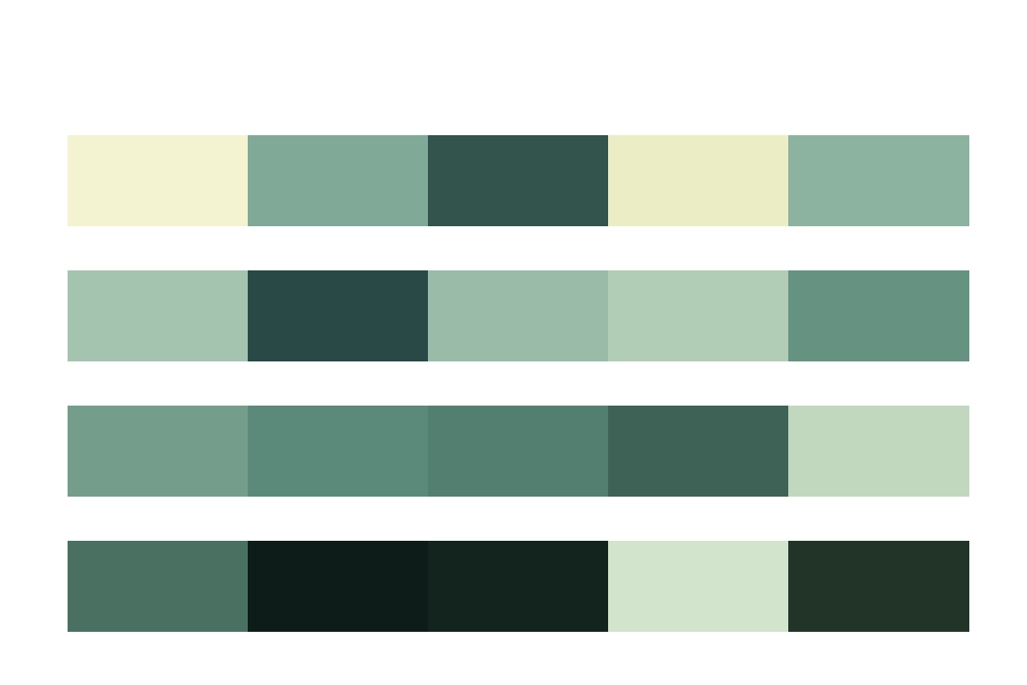 Фотообои в интерьере бесшовные обои на стену:  холмы в тумане. артикул: 9-969   фото