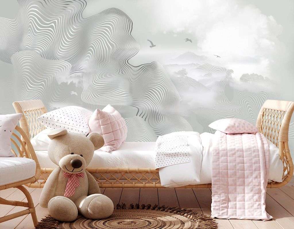 Фотообои в интерьере туман  13-742 фото