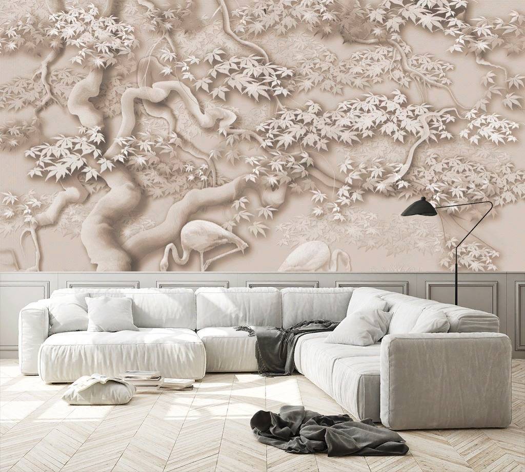 Фотообои Барельеф дерево  13-271