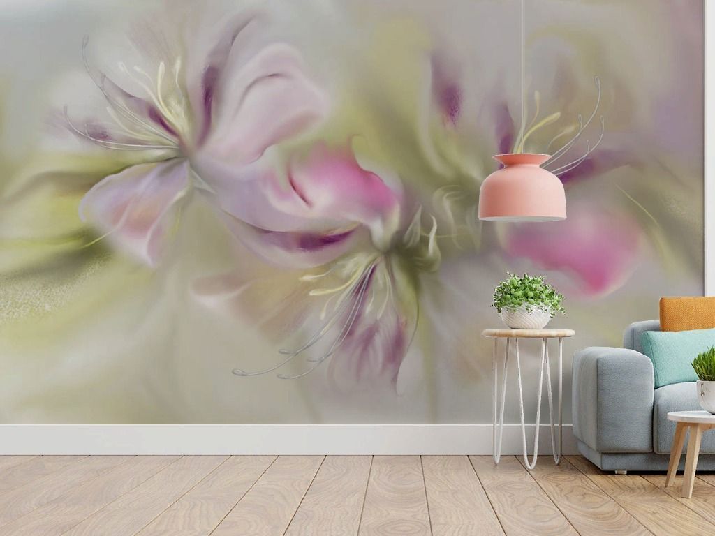 Фотообои Цветы розовые  13-735