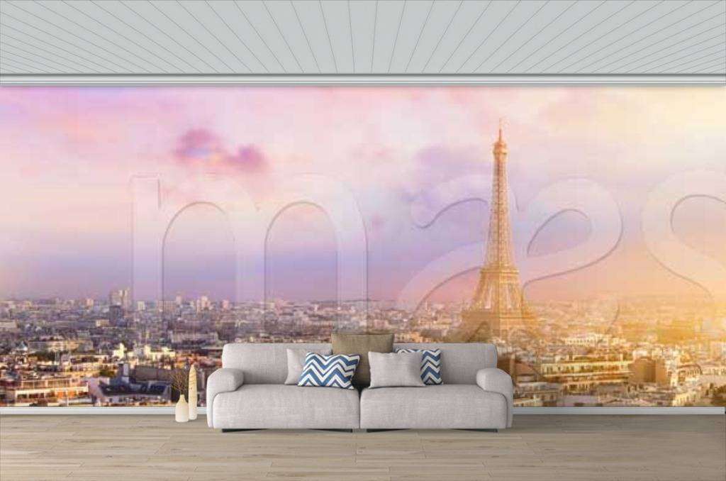 Фотообои Панорама Парижа  9-763