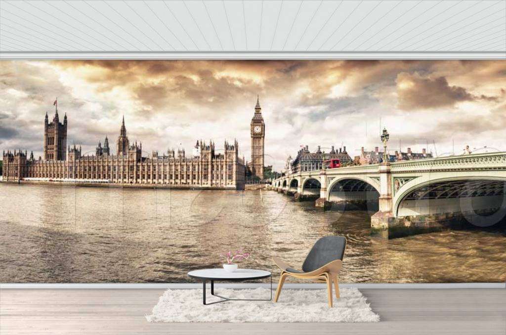 Фотообои Лондон неяркий  9-562
