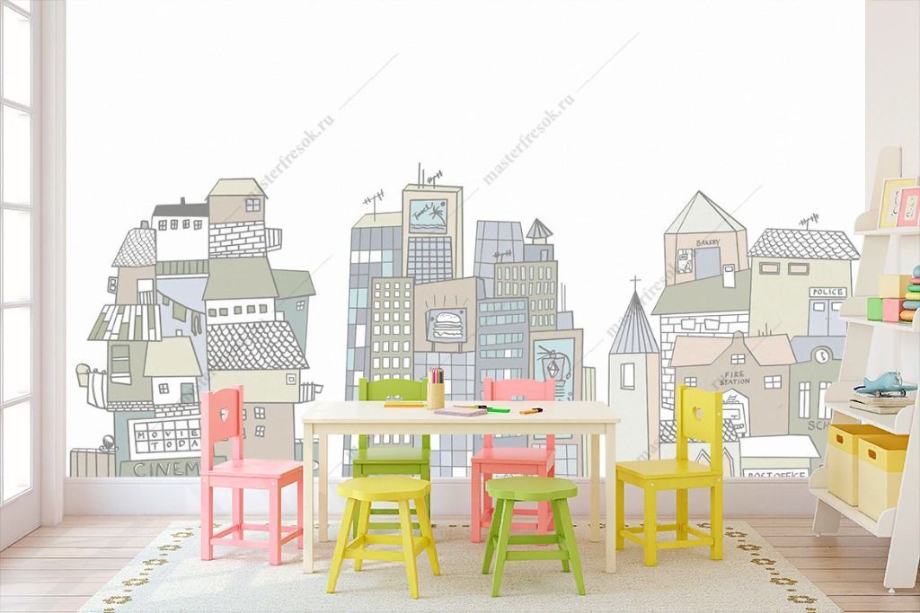 Фотообои Домики  14-219