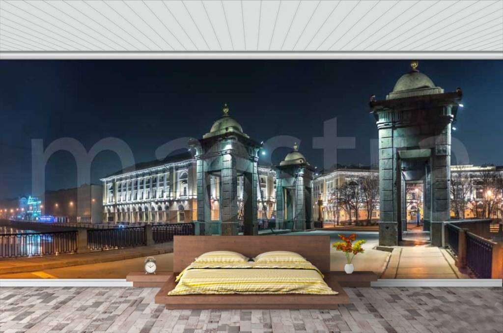 Фотообои Фонтанка в Санкт петербурге  9-664