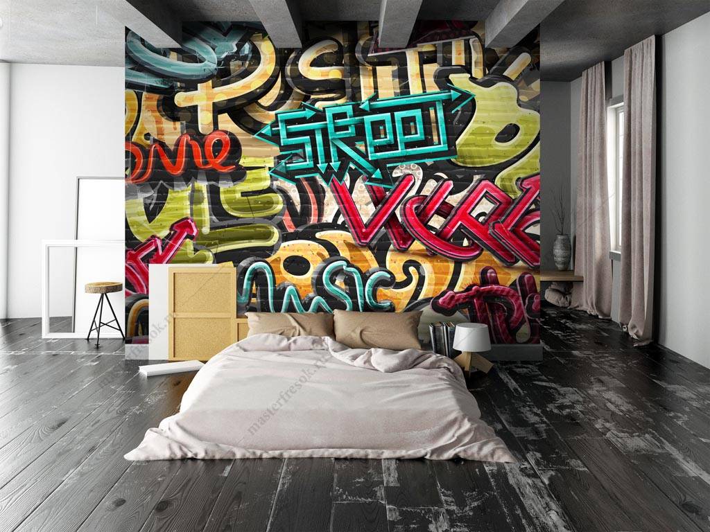 Фотообои Графити постер  12-1267