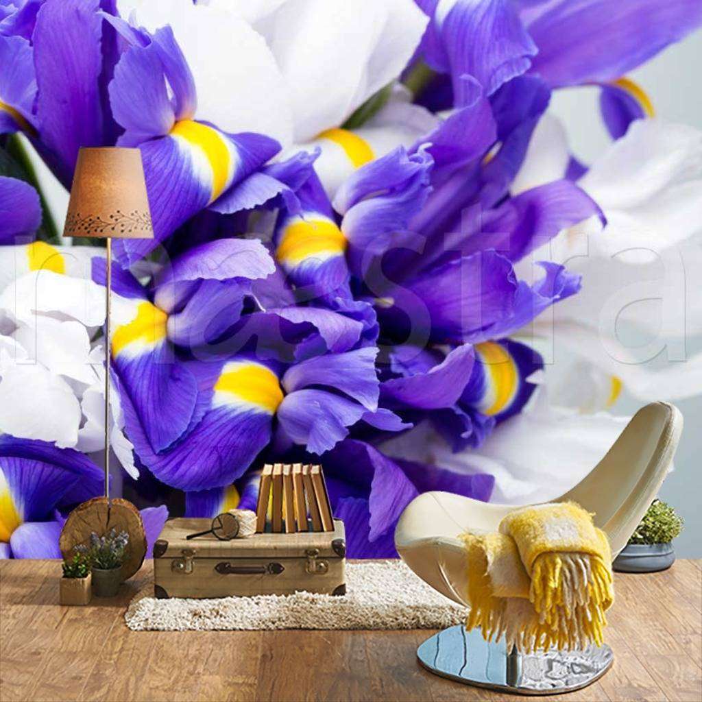 Фотообои Сиреневый букет невесты  10-009