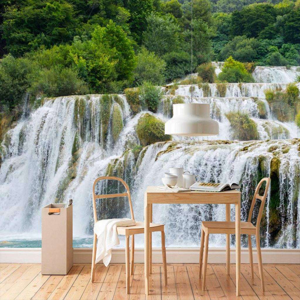 Фотообои Водопад в Национальном парке Крка в Хорватии  9-879