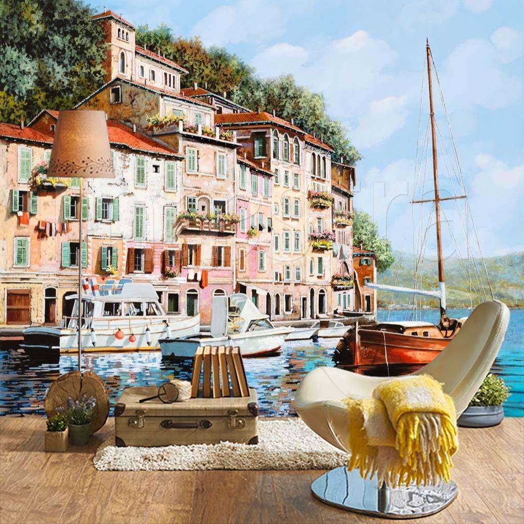 Фотообои Лодка в море  8-111