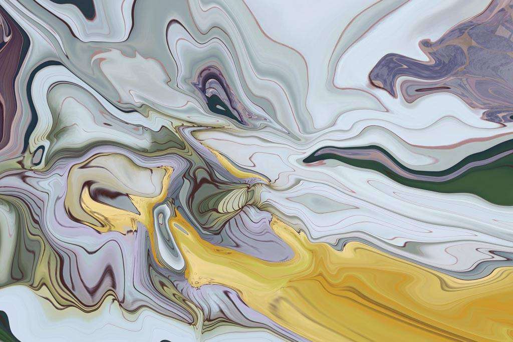 Фотообои в интерьере насыщенный флюид  13-307 фото