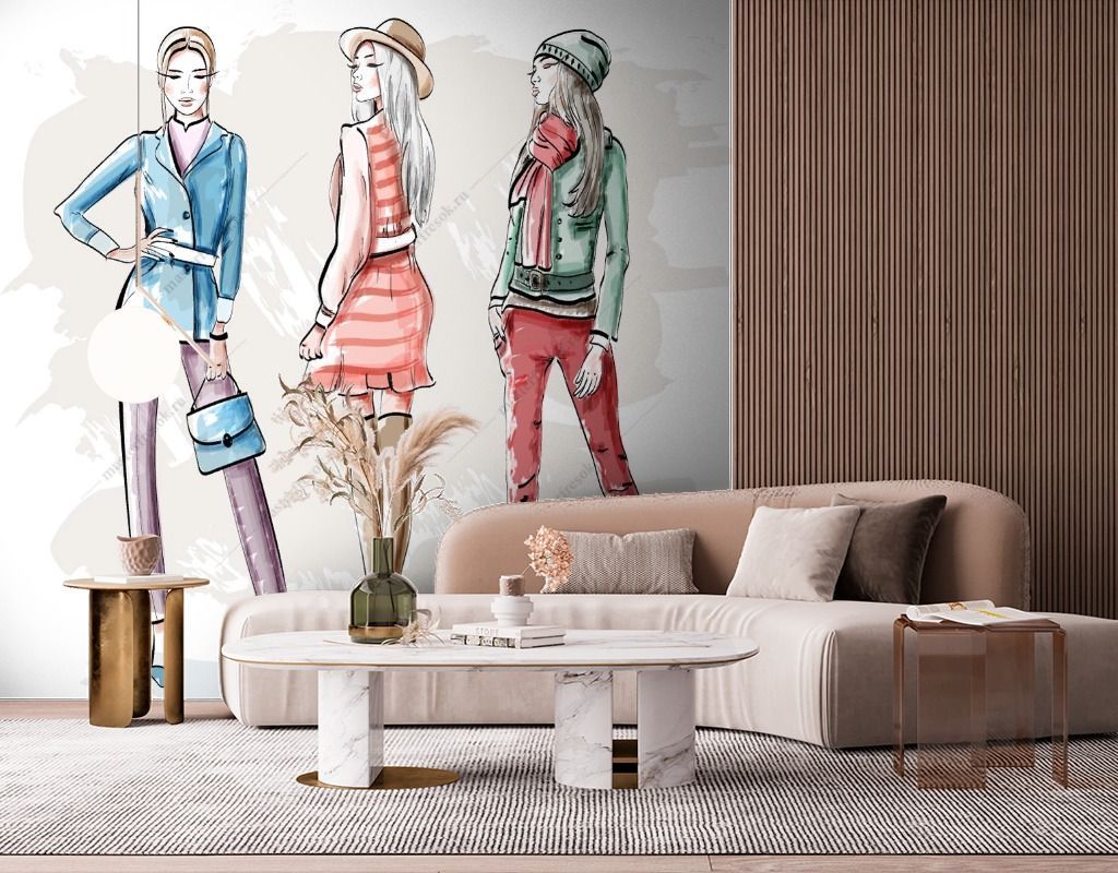 Фотообои Стильные модели  12-1383