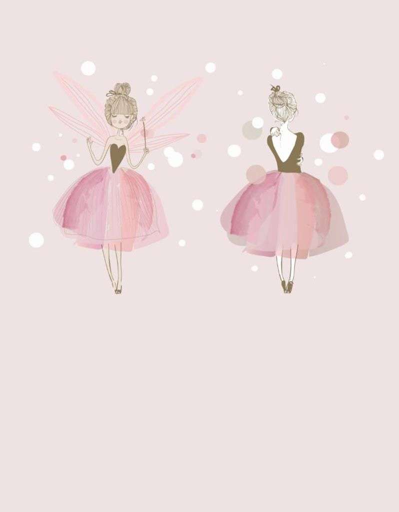 Фотообои в интерьере фея рисунок балет  14-023 фото