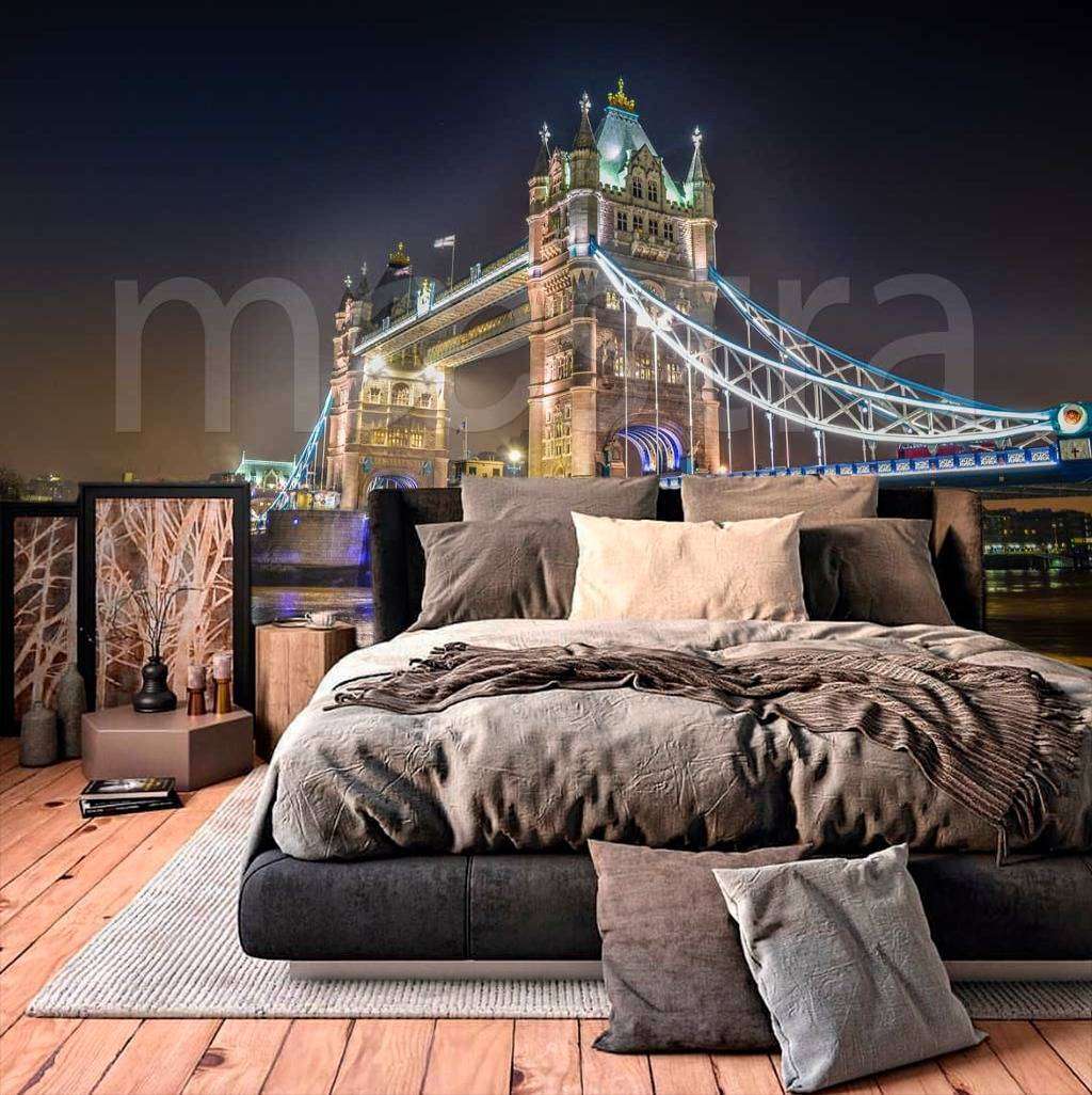 Фотообои в интерьере тауэрский мост блистательный  9-555 фото